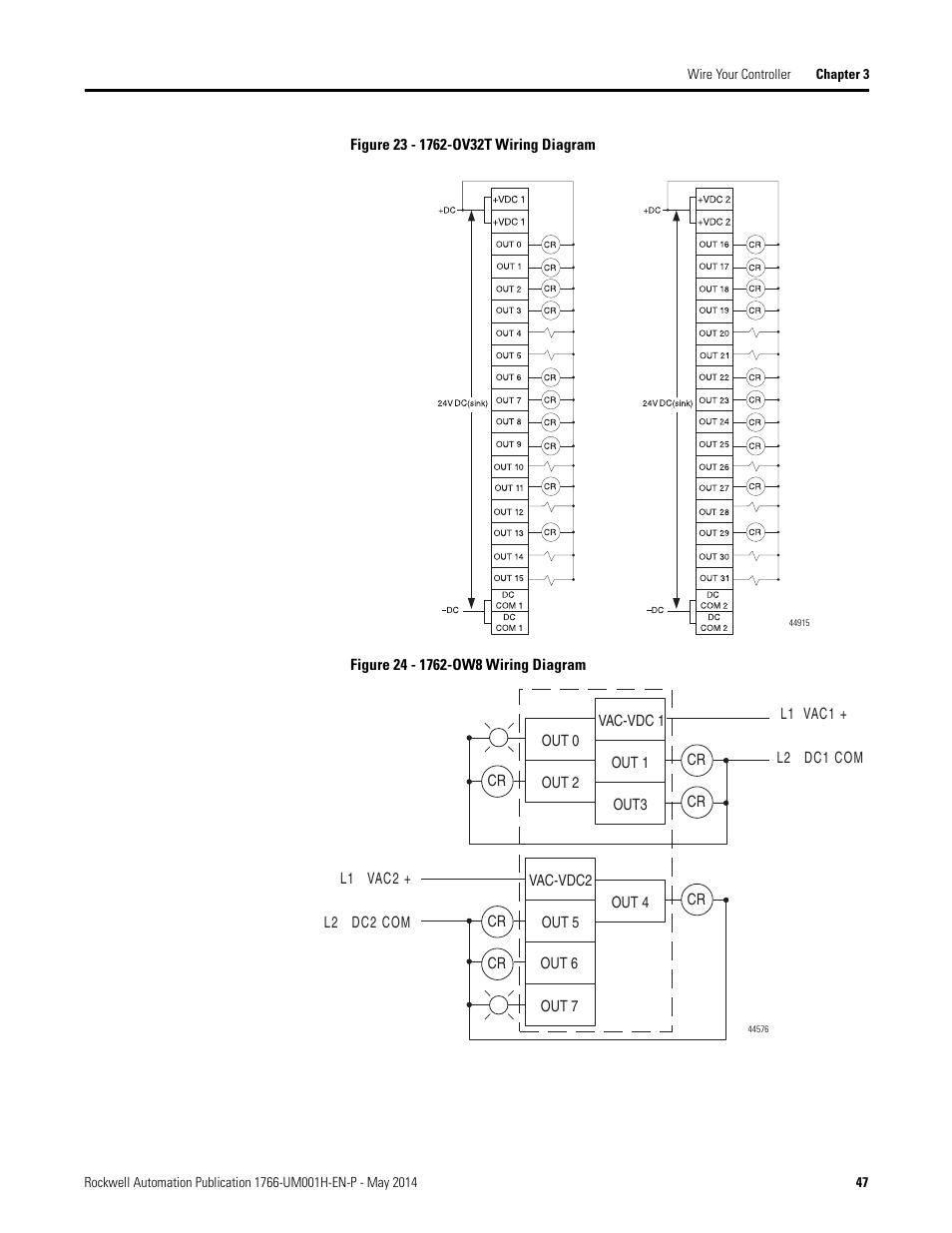 Rockwell Automation 1766-Lxxxx MicroLogix 1400 Programmable Controllers User Manual User Manual | Page 61 / 406