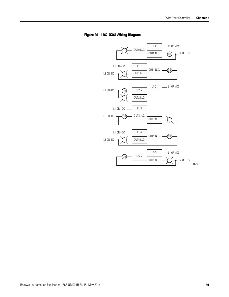 Rockwell Automation 1766-Lxxxx MicroLogix 1400 Programmable Controllers User Manual User Manual | Page 63 / 406