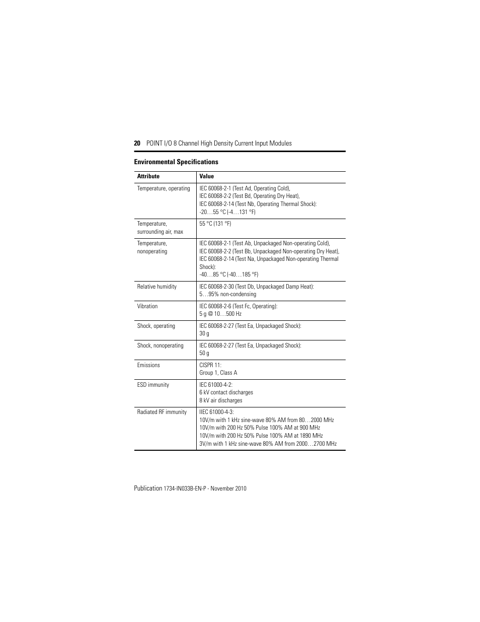 Rockwell Automation 1734-IE8C Installation Instructions User Manual | Page 20 / 24