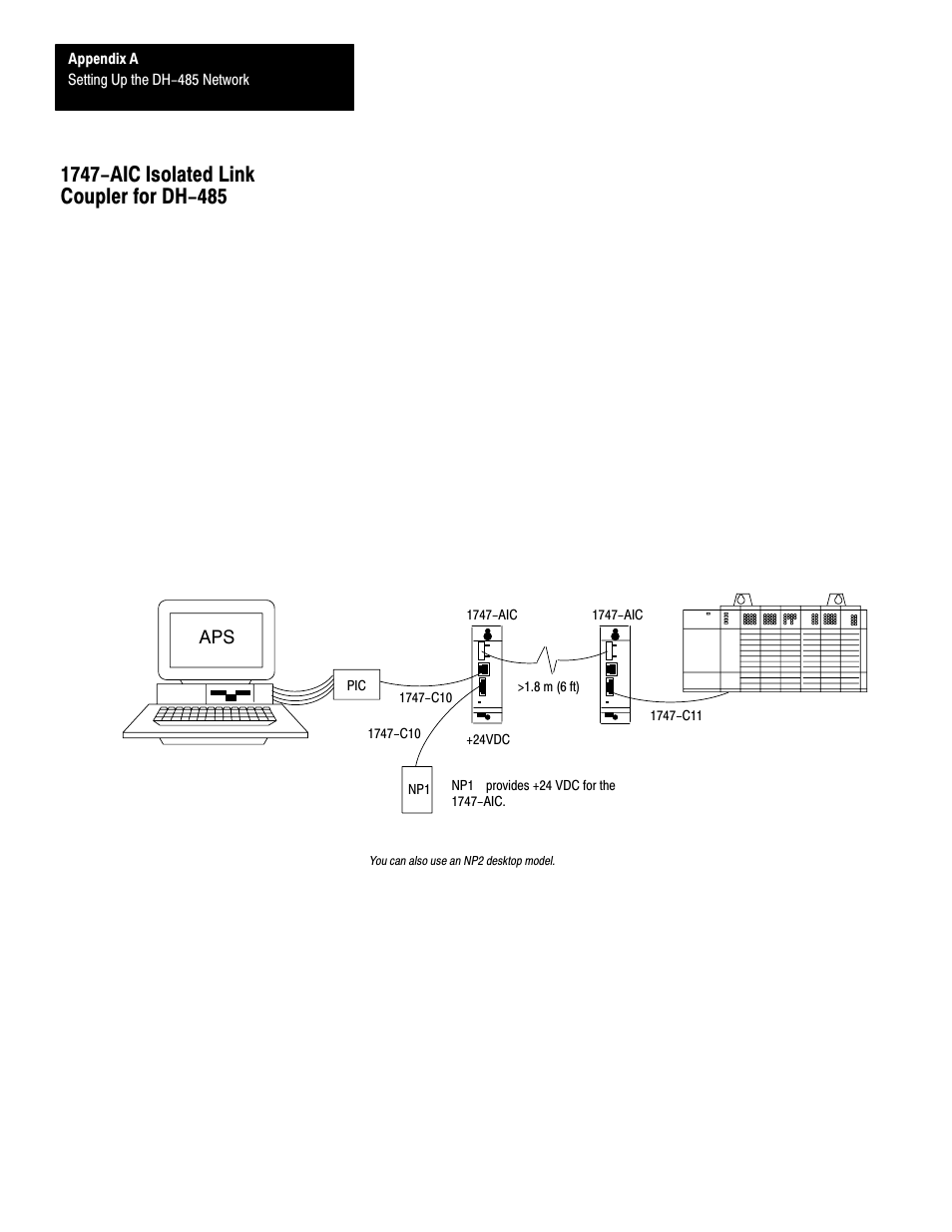 1747-aic isolated link coupler for dh-485 | Rockwell Automation 1747-L40 SLC 500 Fixed Hardware Style User Manual | Page 109 / 223