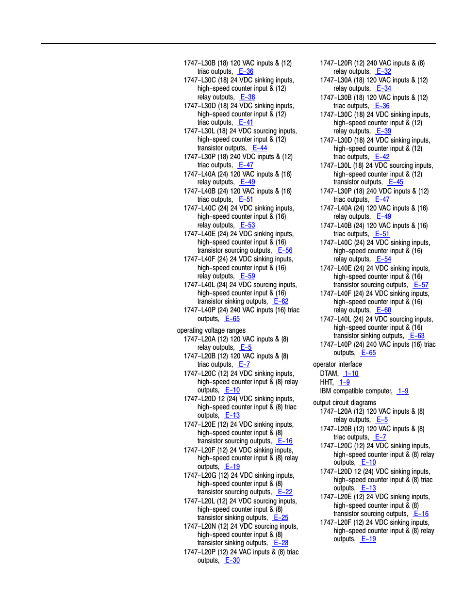 Rockwell Automation 1747-L40 SLC 500 Fixed Hardware Style User Manual | Page 218 / 223