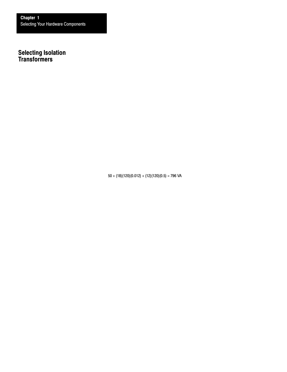 Selecting isolation transformers | Rockwell Automation 1747-L40 SLC 500 Fixed Hardware Style User Manual | Page 31 / 223
