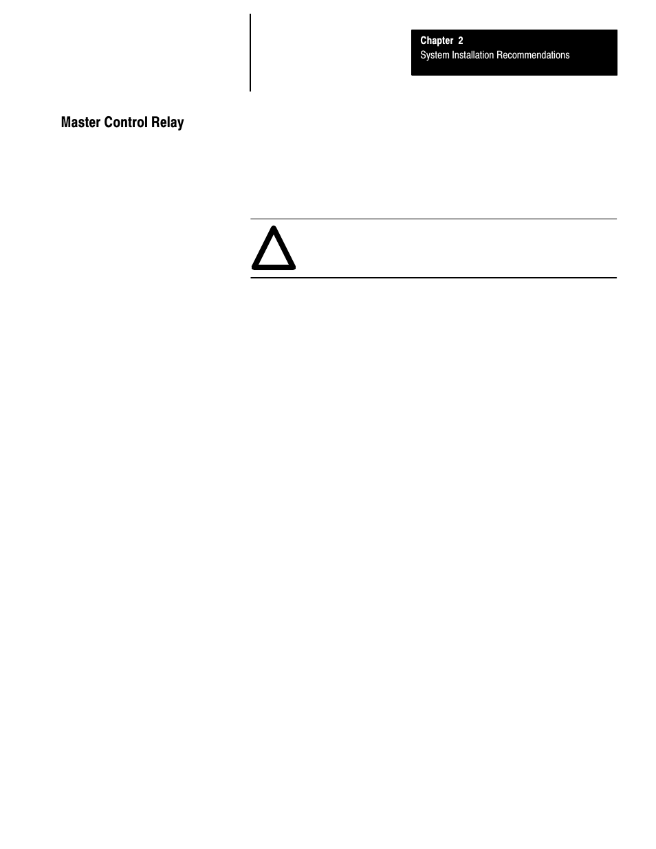 Master control relay | Rockwell Automation 1747-L40 SLC 500 Fixed Hardware Style User Manual | Page 44 / 223