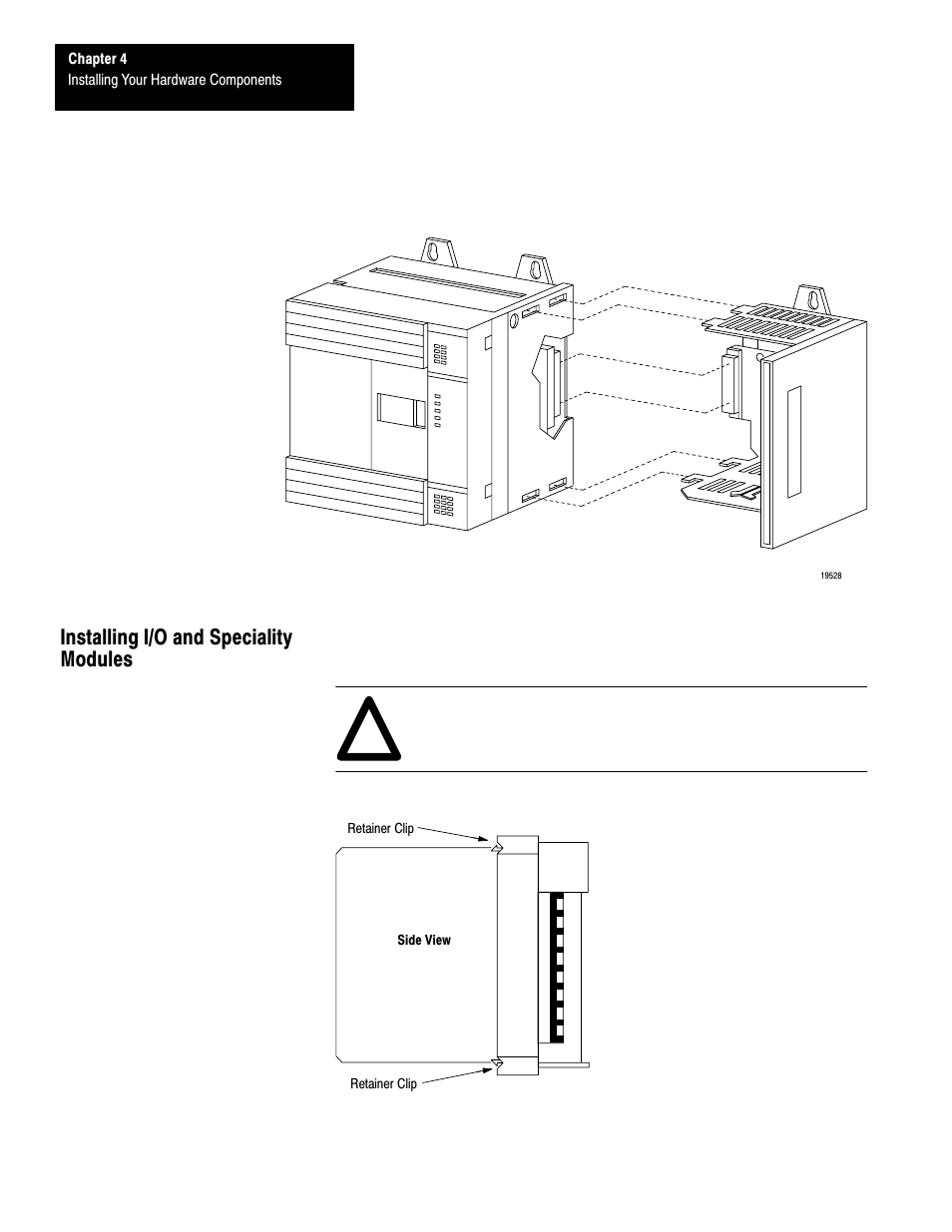 Installing i/o and speciality modules | Rockwell Automation 1747-L40 SLC 500 Fixed Hardware Style User Manual | Page 57 / 223