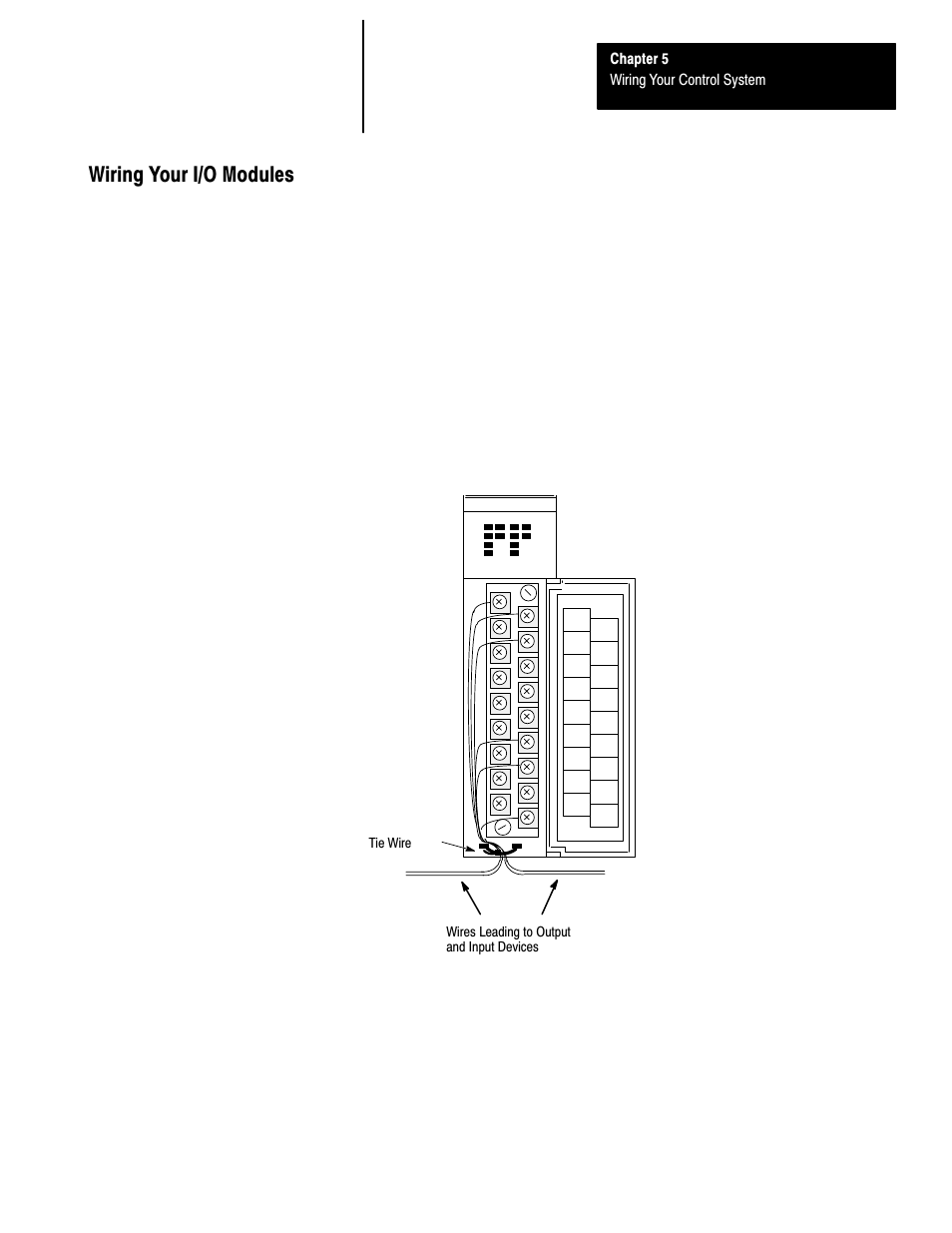Wiring your i/o modules | Rockwell Automation 1747-L40 SLC 500 Fixed Hardware Style User Manual | Page 70 / 223