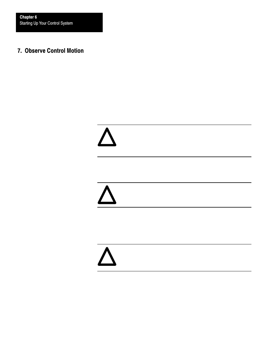 Observe control motion | Rockwell Automation 1747-L40 SLC 500 Fixed Hardware Style User Manual | Page 83 / 223