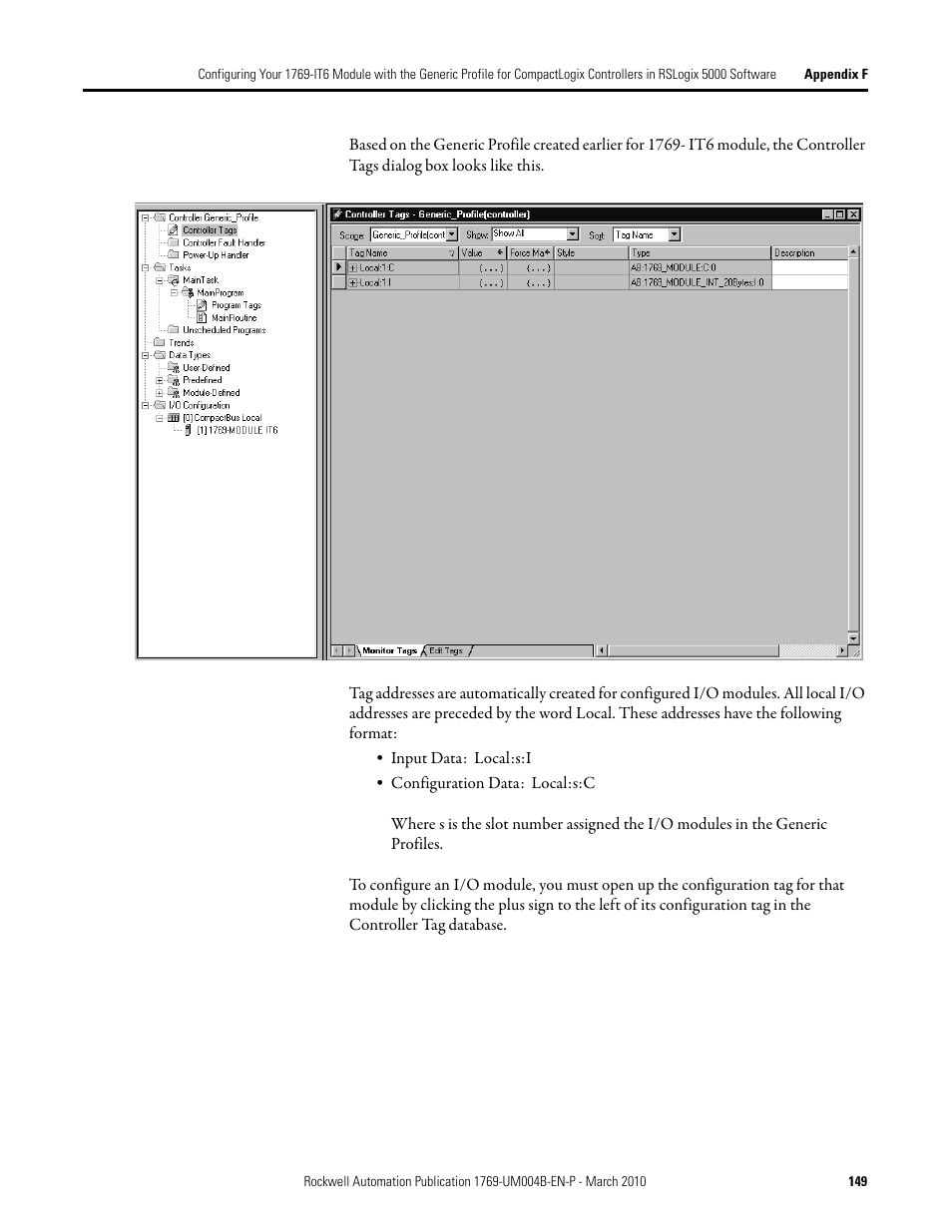 Rockwell Automation 1769-IT6 Compact I/O 1769-IT6 Thermocouple/mV Input Module User Manual | Page 149 / 168