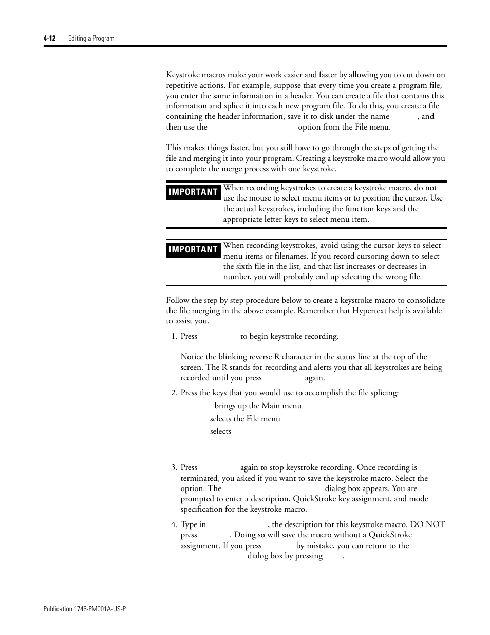 Rockwell Automation 1747-PBASE BASIC Development Software Programming Manual User Manual | Page 60 / 144