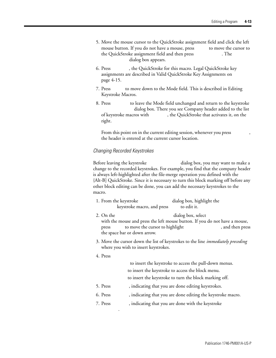 Rockwell Automation 1747-PBASE BASIC Development Software Programming Manual User Manual | Page 61 / 144