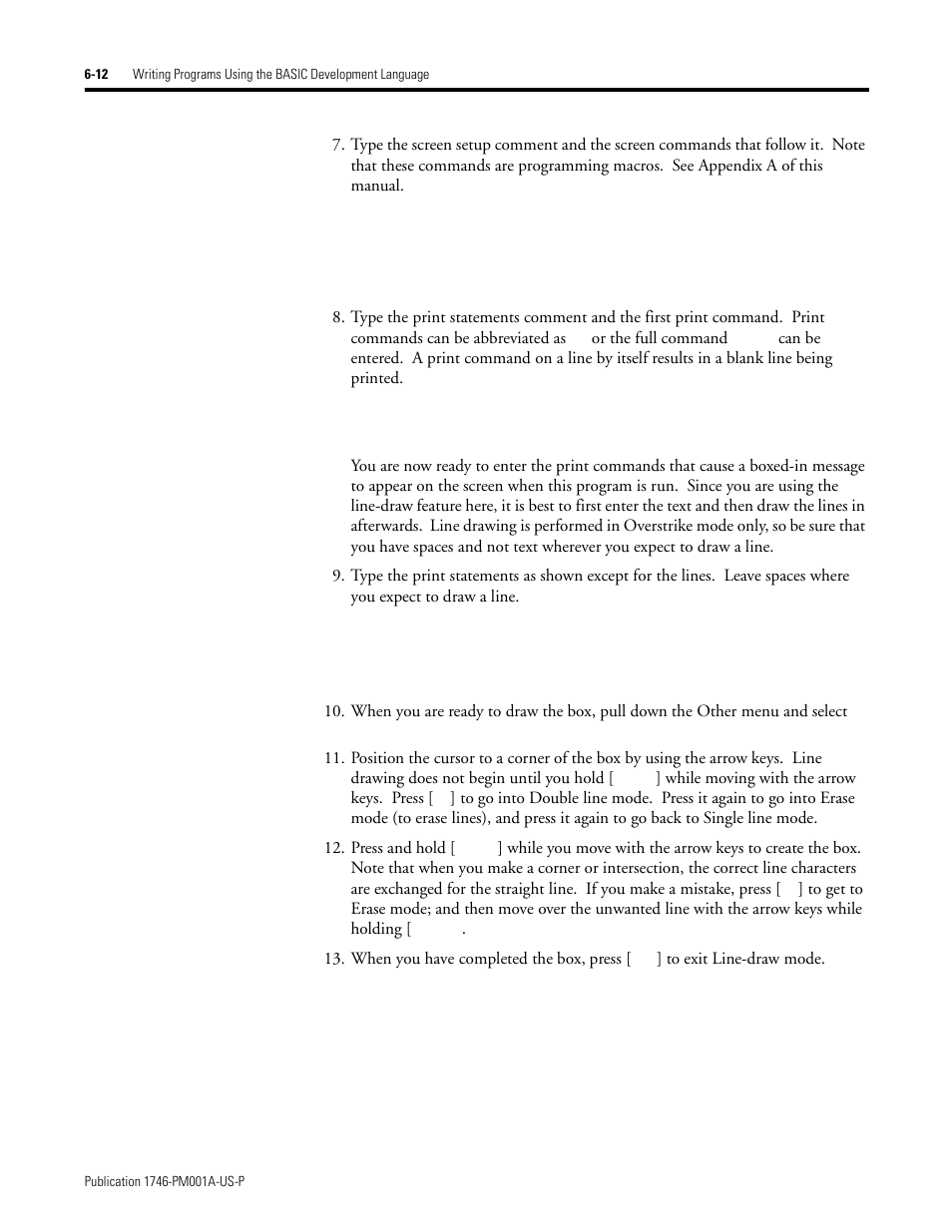 Rockwell Automation 1747-PBASE BASIC Development Software Programming Manual User Manual | Page 84 / 144