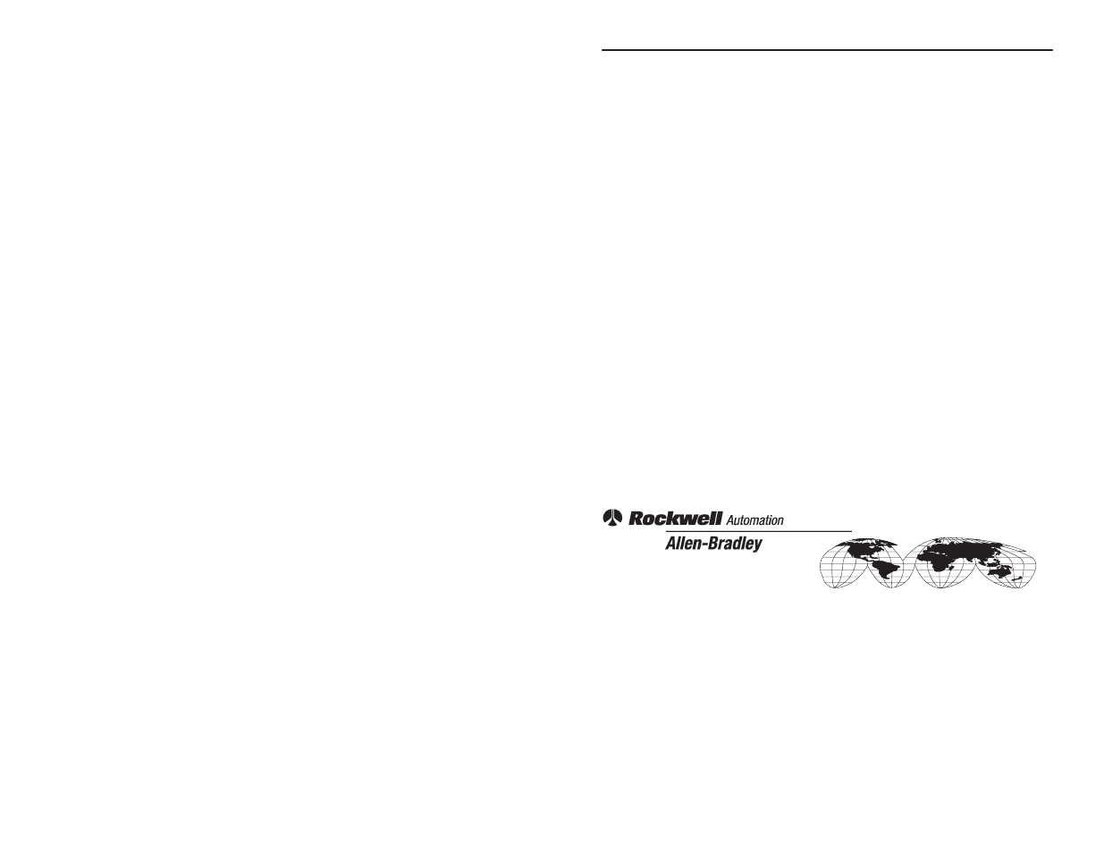 Back cover, Worldwide representation | Rockwell Automation 1792-IB4/B INSTL.INST ARMORBLOCK 4 INPUT User Manual | Page 36 / 36