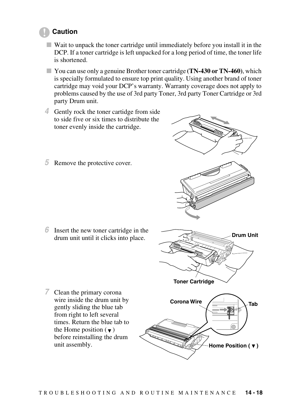 Brother DCP-1400 User Manual | Page 127 / 147