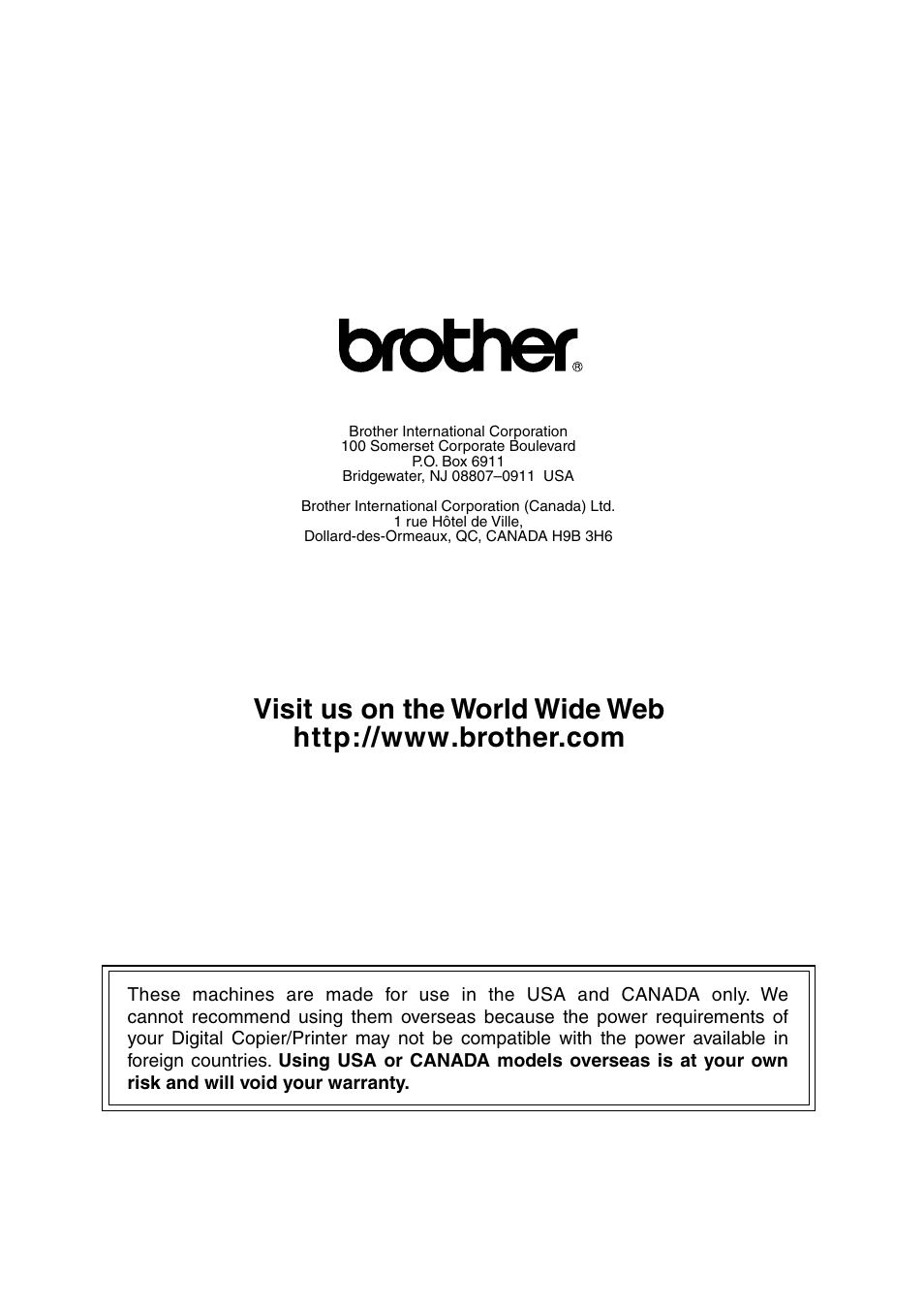 Brother DCP-1400 User Manual | Page 147 / 147