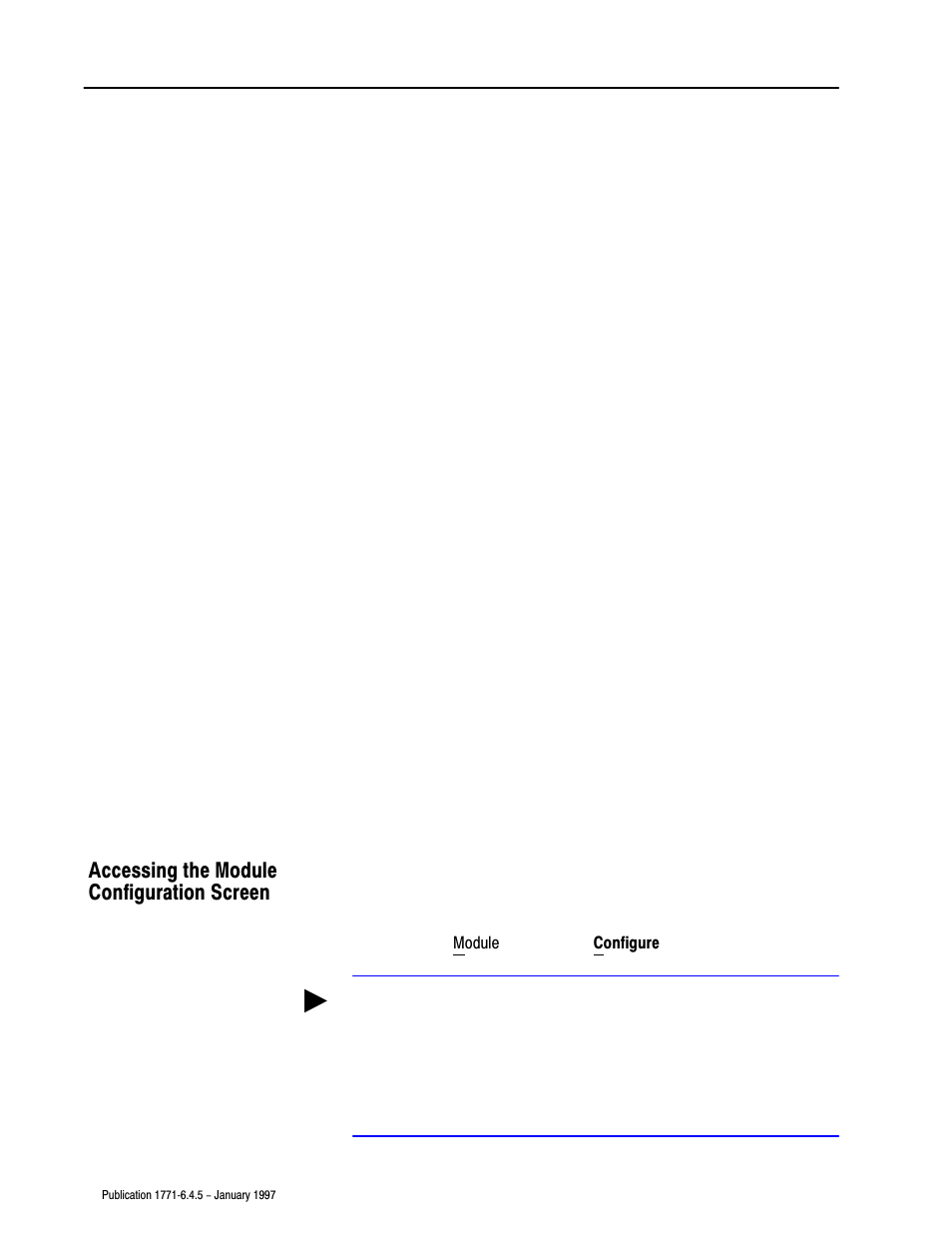 Accessing the module configuration screen | Rockwell Automation 1771-TCM TEMPERATURE CONTROL User Manual | Page 29 / 67