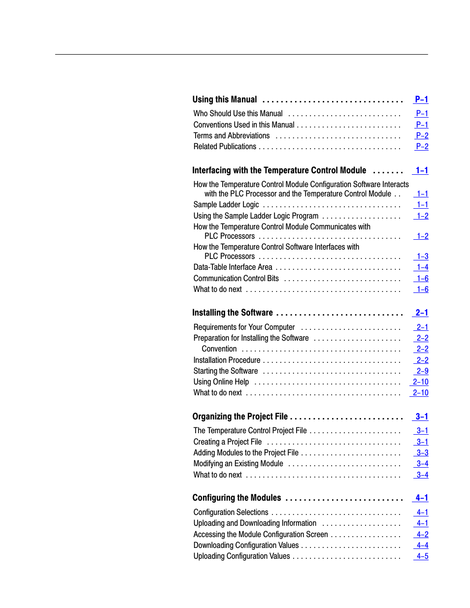 Rockwell Automation 1771-TCM TEMPERATURE CONTROL User Manual | Page 3 / 67