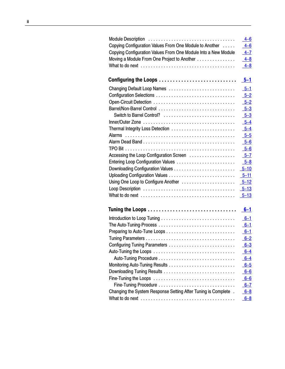 Rockwell Automation 1771-TCM TEMPERATURE CONTROL User Manual | Page 4 / 67