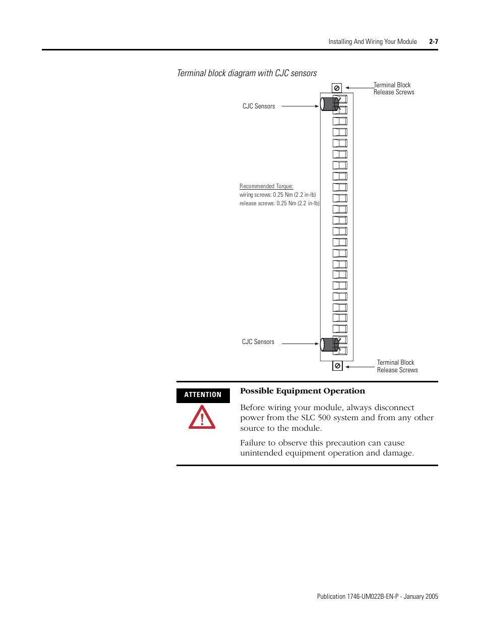 Rockwell Automation 1746-NT8 SLC 500 Thermocouple/mV Analog Input Module User Manual User Manual | Page 25 / 110