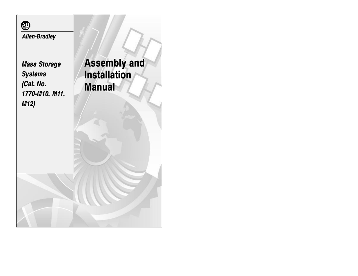 Rockwell Automation 1770-M12 Mass Storage Systems User Manual | 75 pages