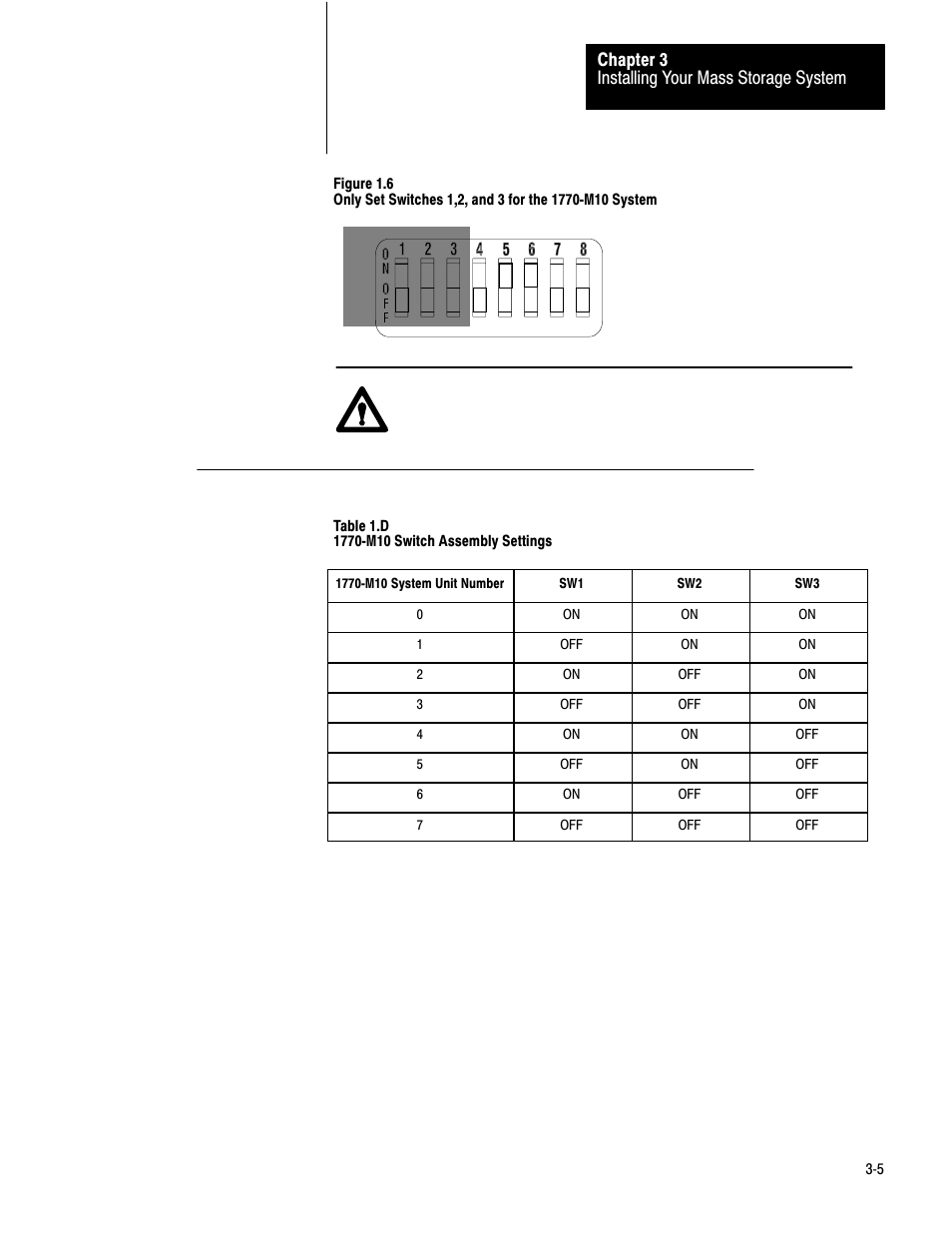 Installing your mass storage system chapter 3 | Rockwell Automation 1770-M12 Mass Storage Systems User Manual | Page 20 / 75
