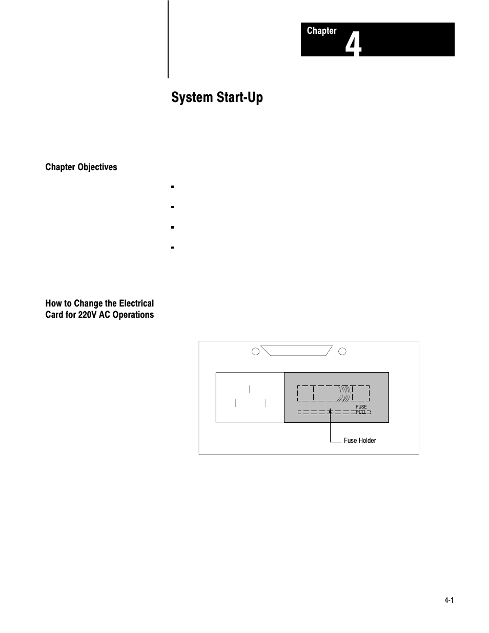 1770-6.6.1, 4 - system start-up, System startćup | Rockwell Automation 1770-M12 Mass Storage Systems User Manual | Page 30 / 75