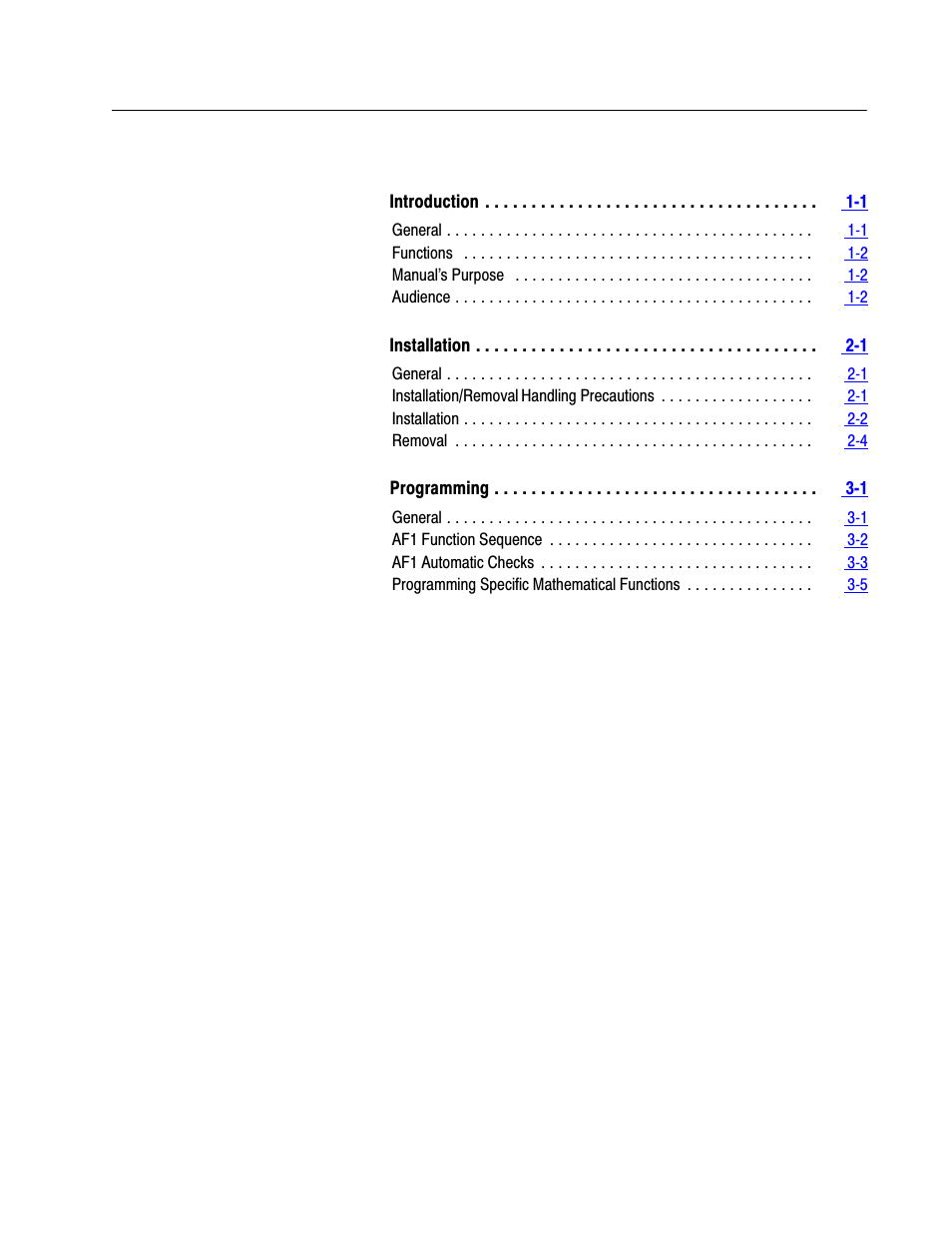 Rockwell Automation 1772-AF1,D17726.5.1 User Manual MINI-PLC-2/15 User Manual | Page 2 / 50