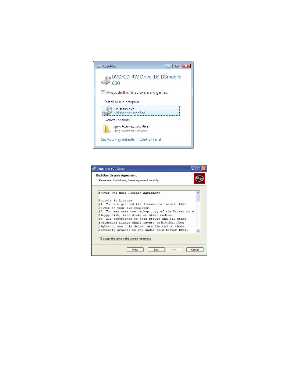 Brother DsMobile 600 User Manual | Page 7 / 42