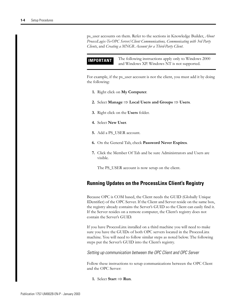 Rockwell Automation 1757-PROCESSLINX ProcessLinx OPC Server to Server Software User Manual User Manual | Page 12 / 70