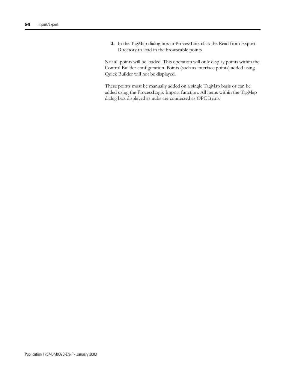 Rockwell Automation 1757-PROCESSLINX ProcessLinx OPC Server to Server Software User Manual User Manual | Page 58 / 70
