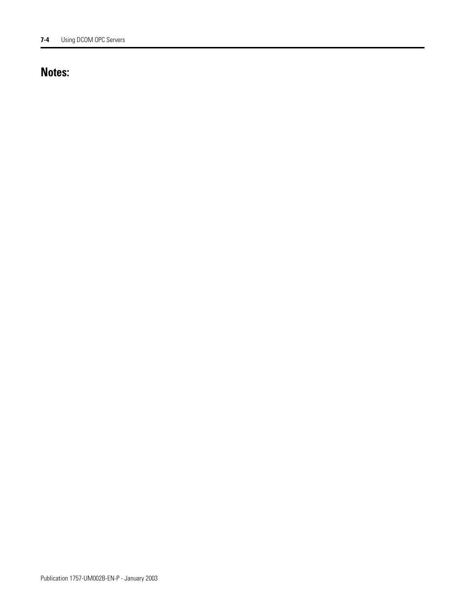 Rockwell Automation 1757-PROCESSLINX ProcessLinx OPC Server to Server Software User Manual User Manual | Page 66 / 70