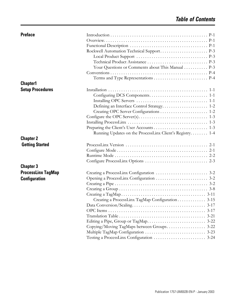 Rockwell Automation 1757-PROCESSLINX ProcessLinx OPC Server to Server Software User Manual User Manual | Page 7 / 70