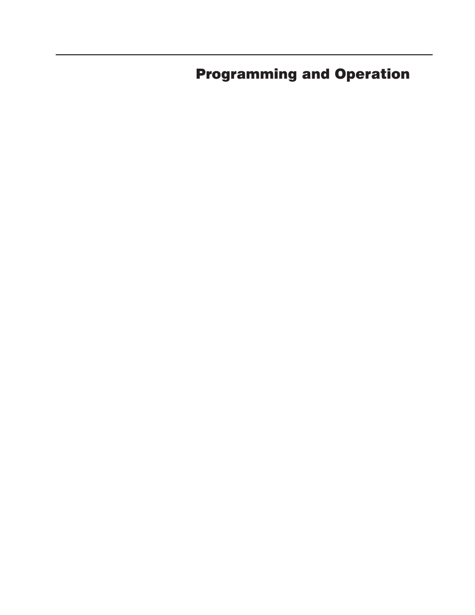 Programming and operation, Chapter | Rockwell Automation 1771-QA Stepper Positioning Assembly User Manual User Manual | Page 23 / 132