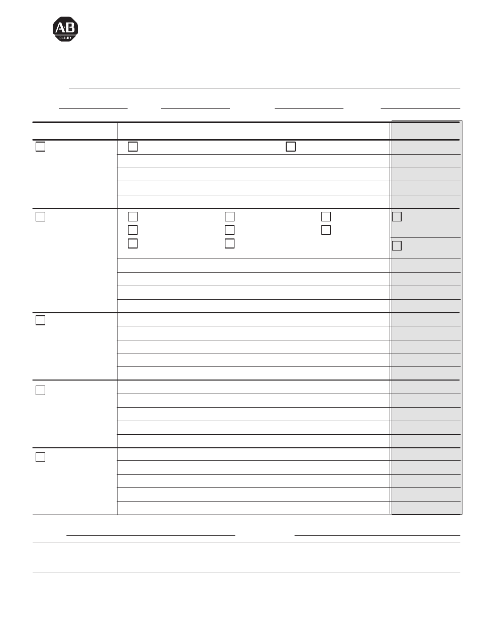 Publication problem report, Allen-bradley publication problem report | Rockwell Automation 1794-IT8,D17946.5.7 Thermocouple/Millivolt Input Module User Manual | Page 73 / 76