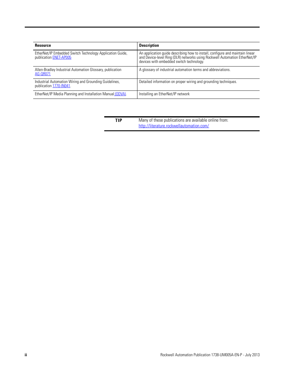 Rockwell Automation 1738-AENT, Series B ArmorPOINT I/O Dual Port EtherNet/IP Adapters User Manual User Manual | Page 4 / 122