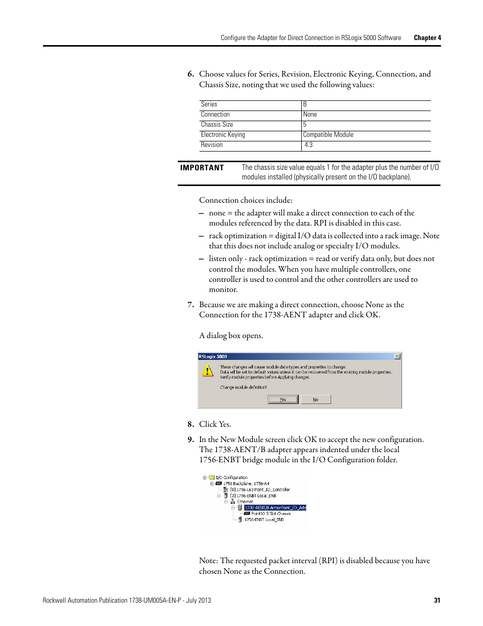 Rockwell Automation 1738-AENT, Series B ArmorPOINT I/O Dual Port EtherNet/IP Adapters User Manual User Manual | Page 41 / 122