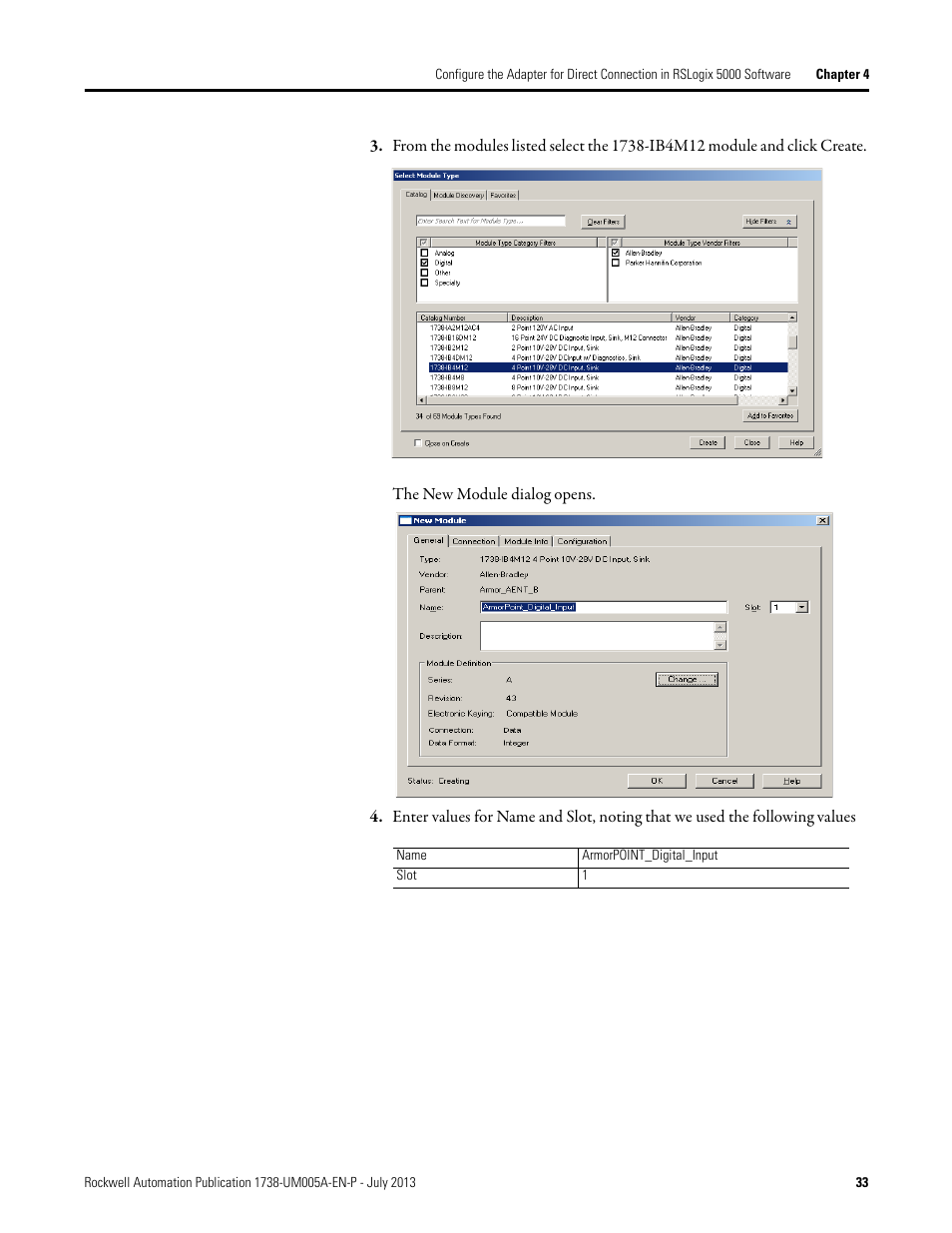 Rockwell Automation 1738-AENT, Series B ArmorPOINT I/O Dual Port EtherNet/IP Adapters User Manual User Manual | Page 43 / 122