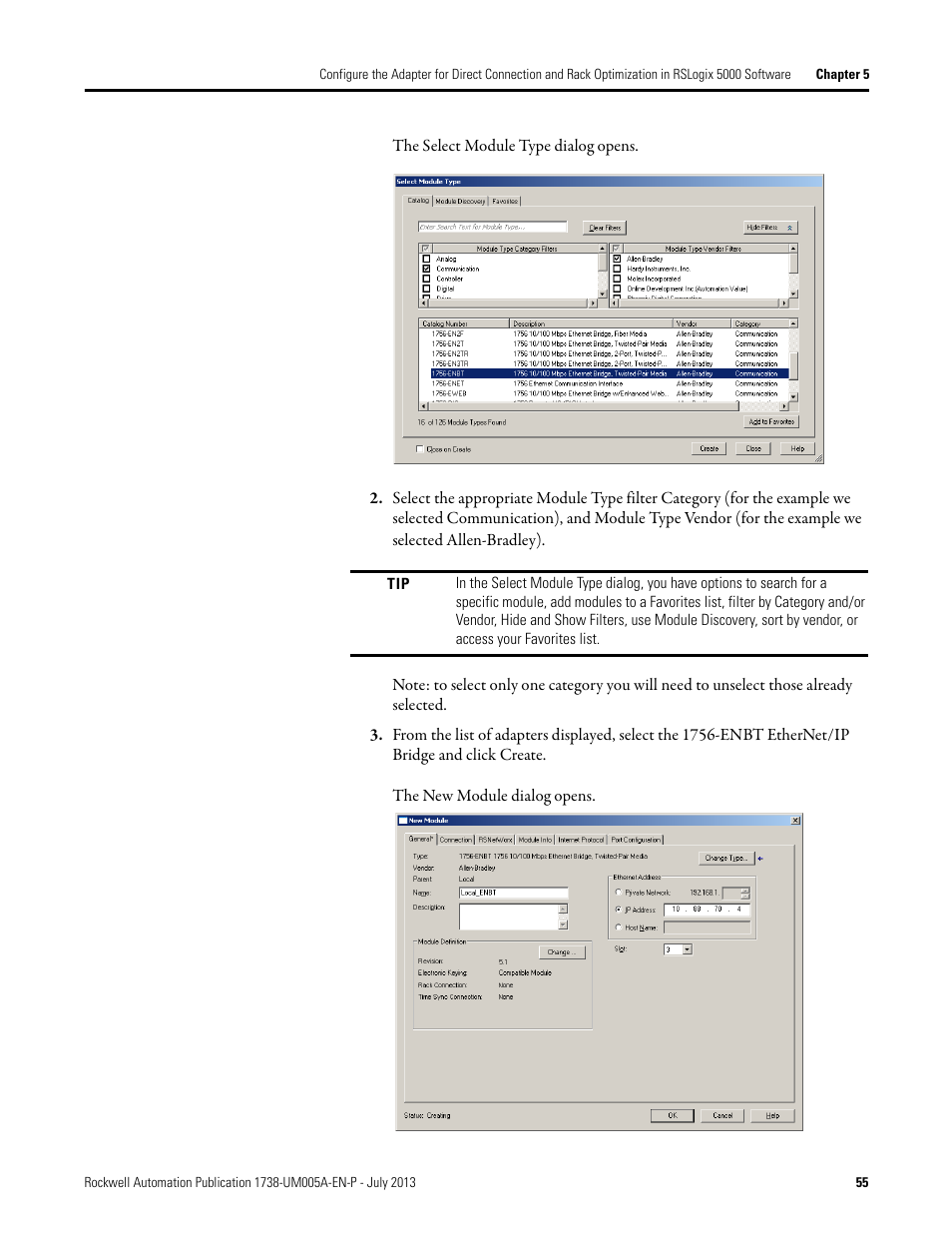 Rockwell Automation 1738-AENT, Series B ArmorPOINT I/O Dual Port EtherNet/IP Adapters User Manual User Manual | Page 65 / 122