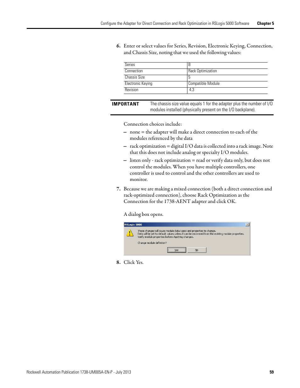 Rockwell Automation 1738-AENT, Series B ArmorPOINT I/O Dual Port EtherNet/IP Adapters User Manual User Manual | Page 69 / 122