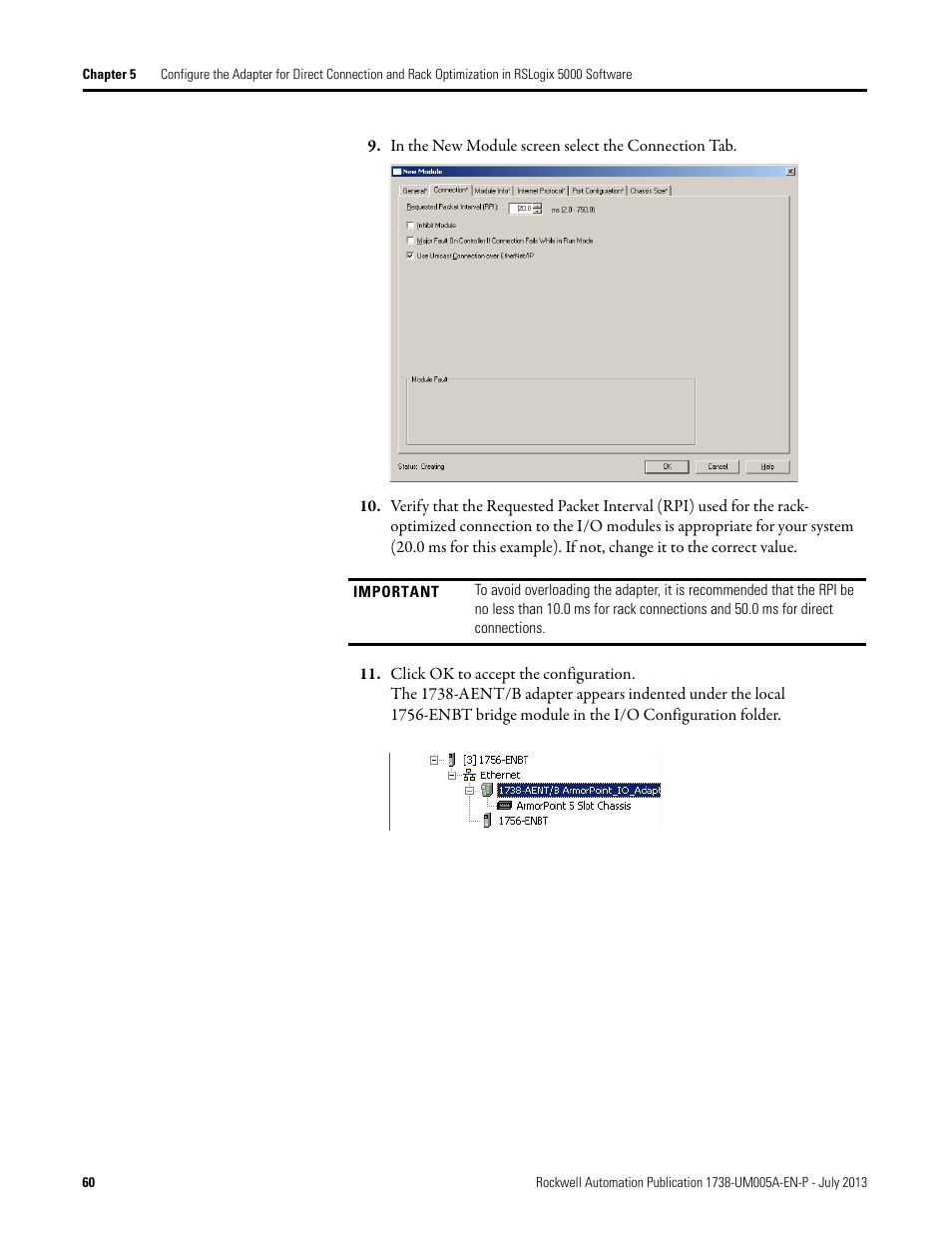 Rockwell Automation 1738-AENT, Series B ArmorPOINT I/O Dual Port EtherNet/IP Adapters User Manual User Manual | Page 70 / 122