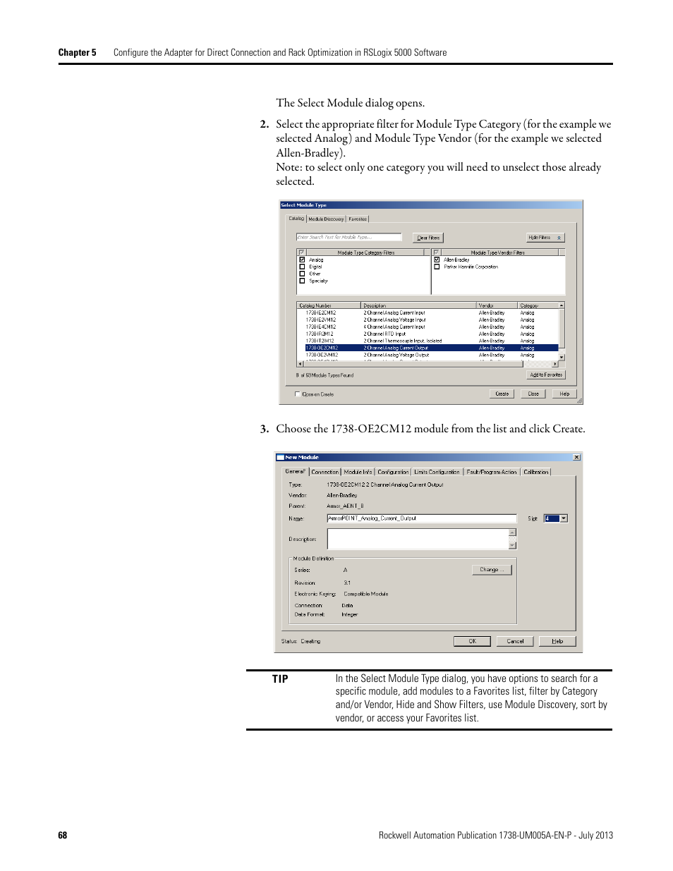 Rockwell Automation 1738-AENT, Series B ArmorPOINT I/O Dual Port EtherNet/IP Adapters User Manual User Manual | Page 78 / 122