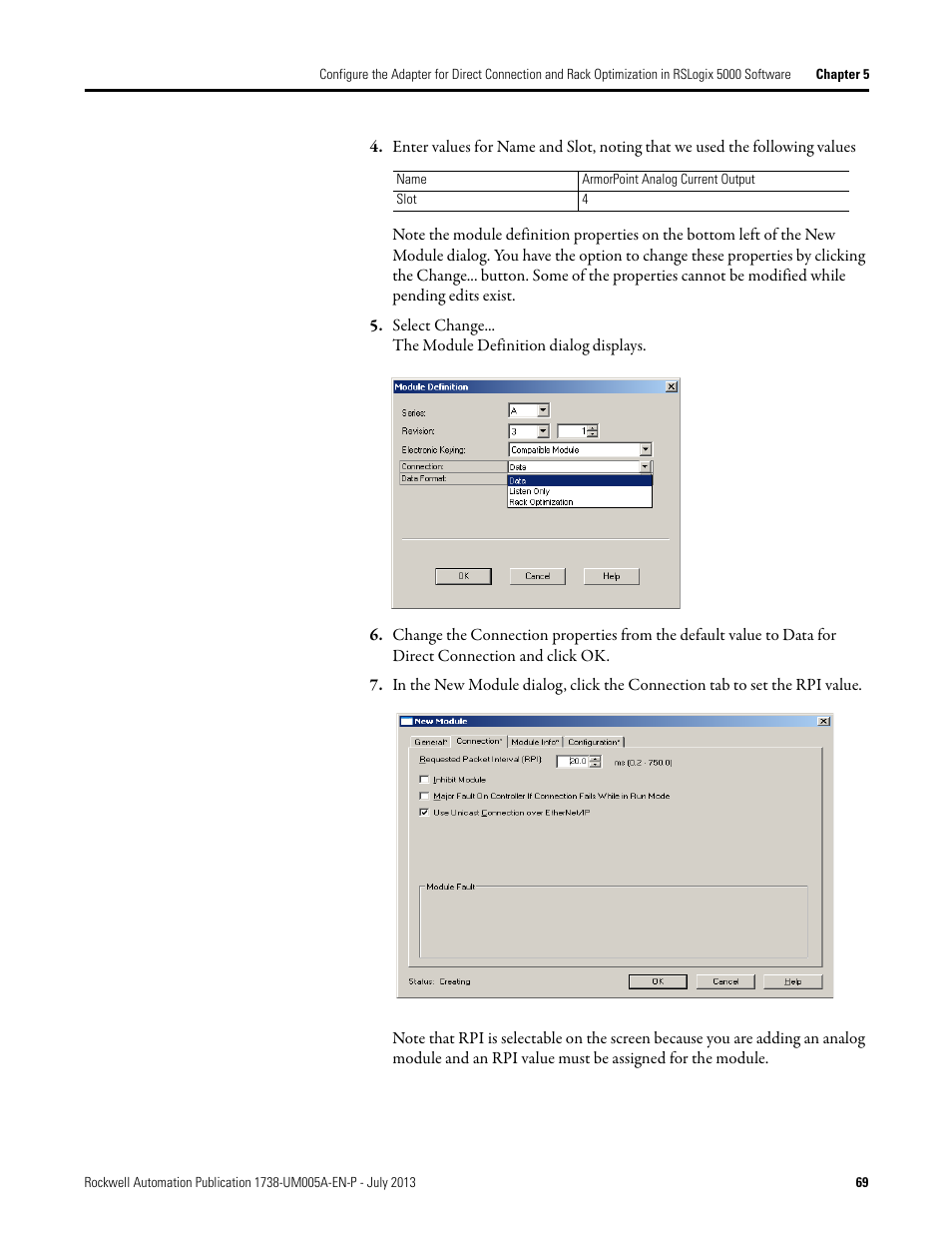 Rockwell Automation 1738-AENT, Series B ArmorPOINT I/O Dual Port EtherNet/IP Adapters User Manual User Manual | Page 79 / 122