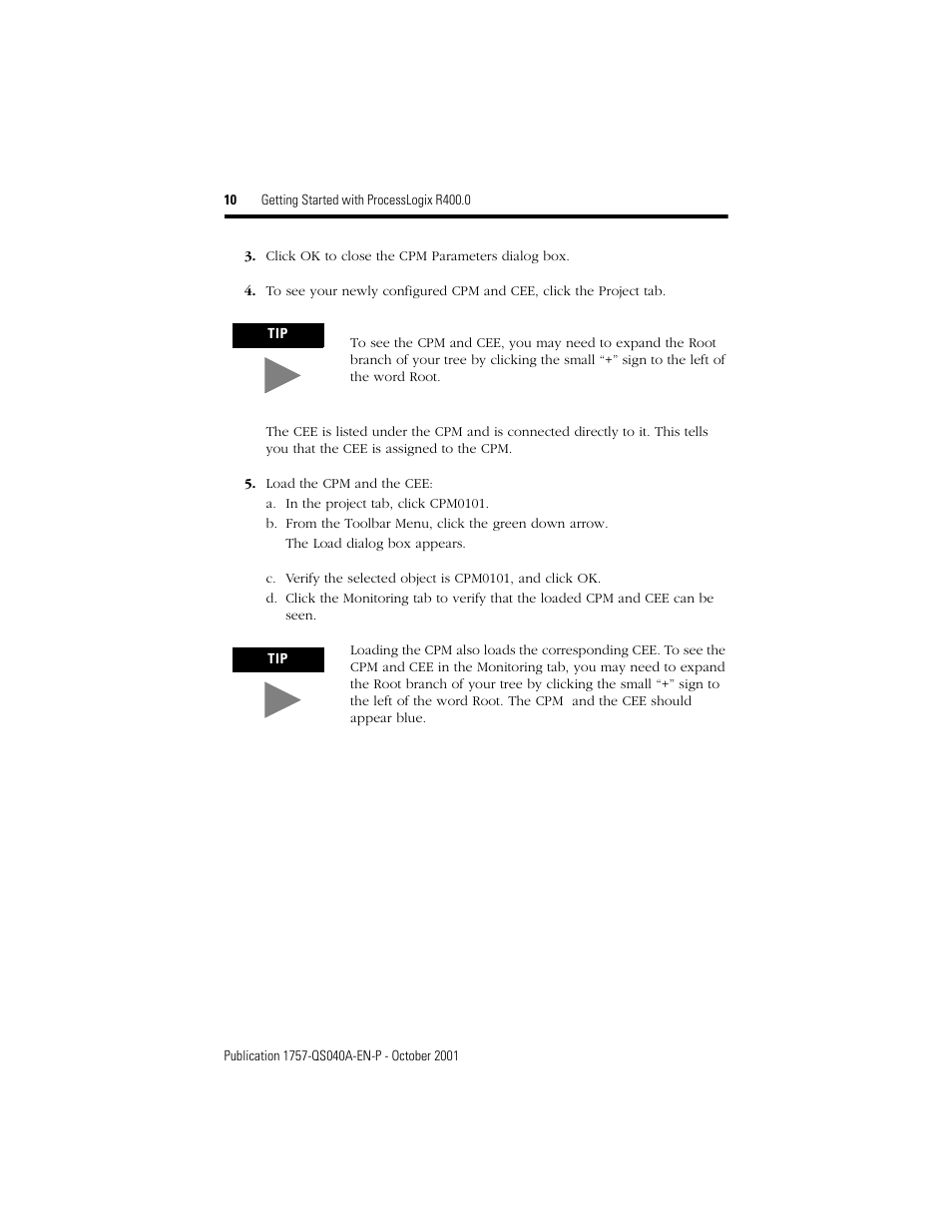 Rockwell Automation 1757-SWKIT400 Getting Started with ProcessLogix R400.0 Quick Start User Manual | Page 10 / 24