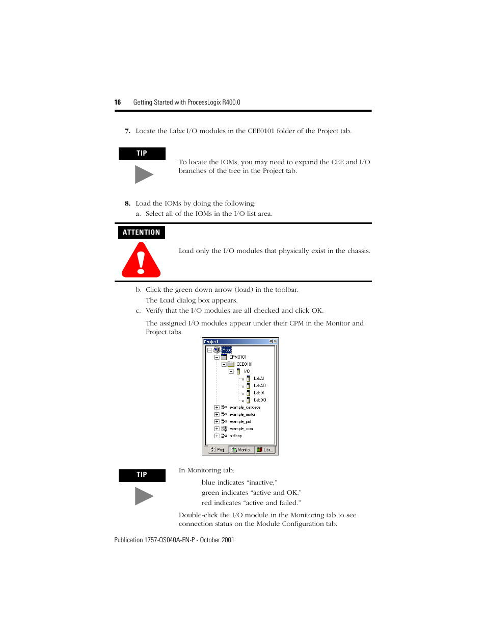 Rockwell Automation 1757-SWKIT400 Getting Started with ProcessLogix R400.0 Quick Start User Manual | Page 16 / 24