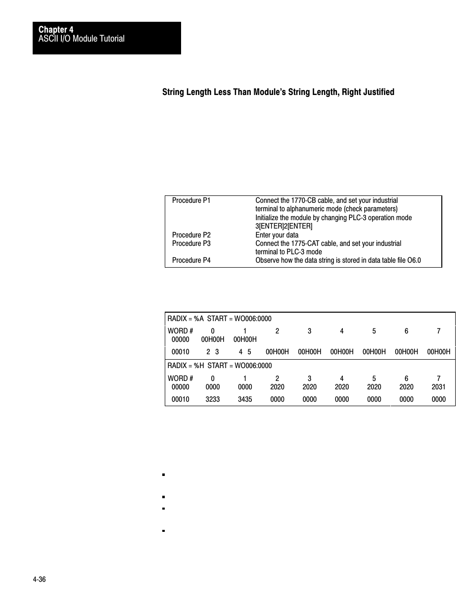 Rockwell Automation 1771-DA,D17716.5.13 U MNL 1771-DA ASCII I/O MODULE User Manual | Page 110 / 262