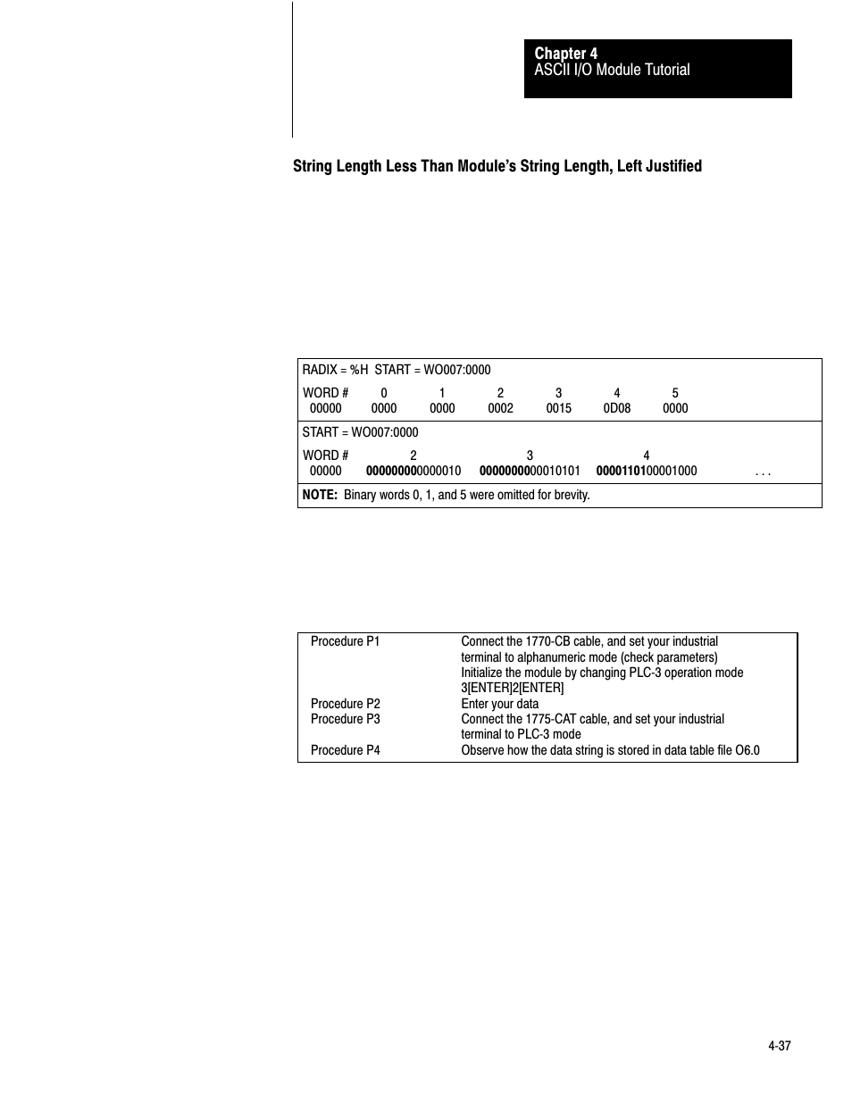 Rockwell Automation 1771-DA,D17716.5.13 U MNL 1771-DA ASCII I/O MODULE User Manual | Page 111 / 262