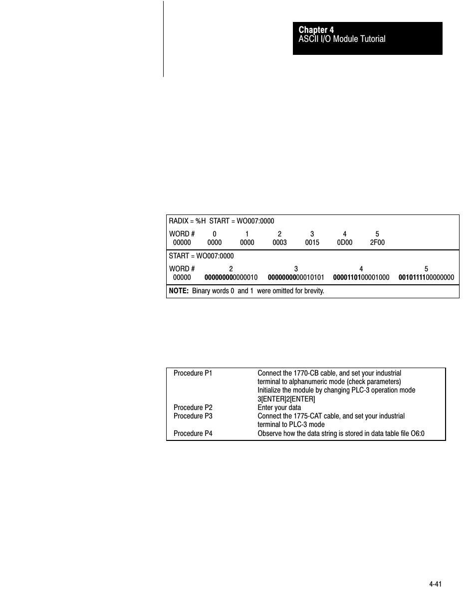 Rockwell Automation 1771-DA,D17716.5.13 U MNL 1771-DA ASCII I/O MODULE User Manual | Page 115 / 262