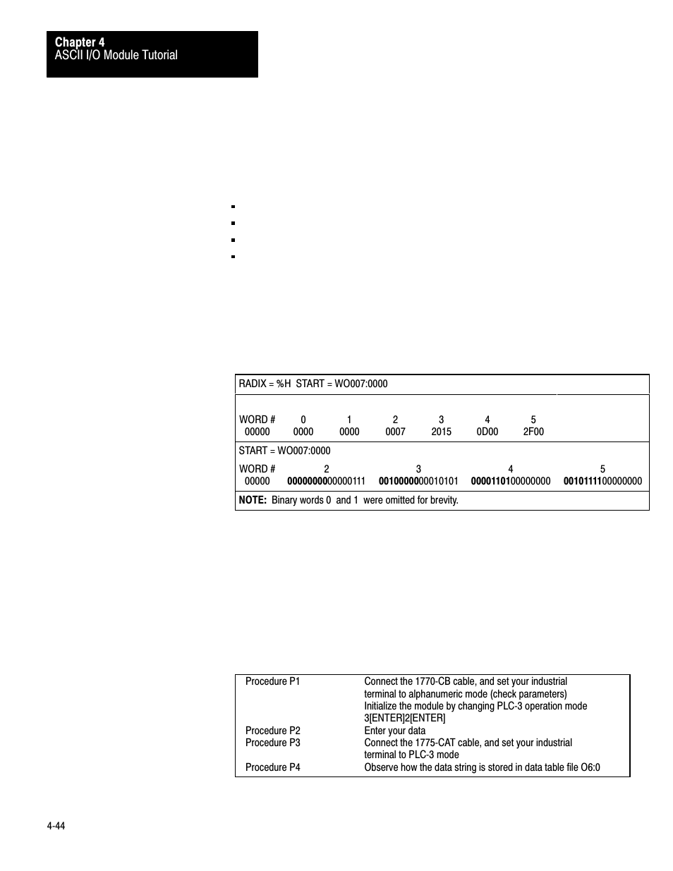 Rockwell Automation 1771-DA,D17716.5.13 U MNL 1771-DA ASCII I/O MODULE User Manual | Page 118 / 262