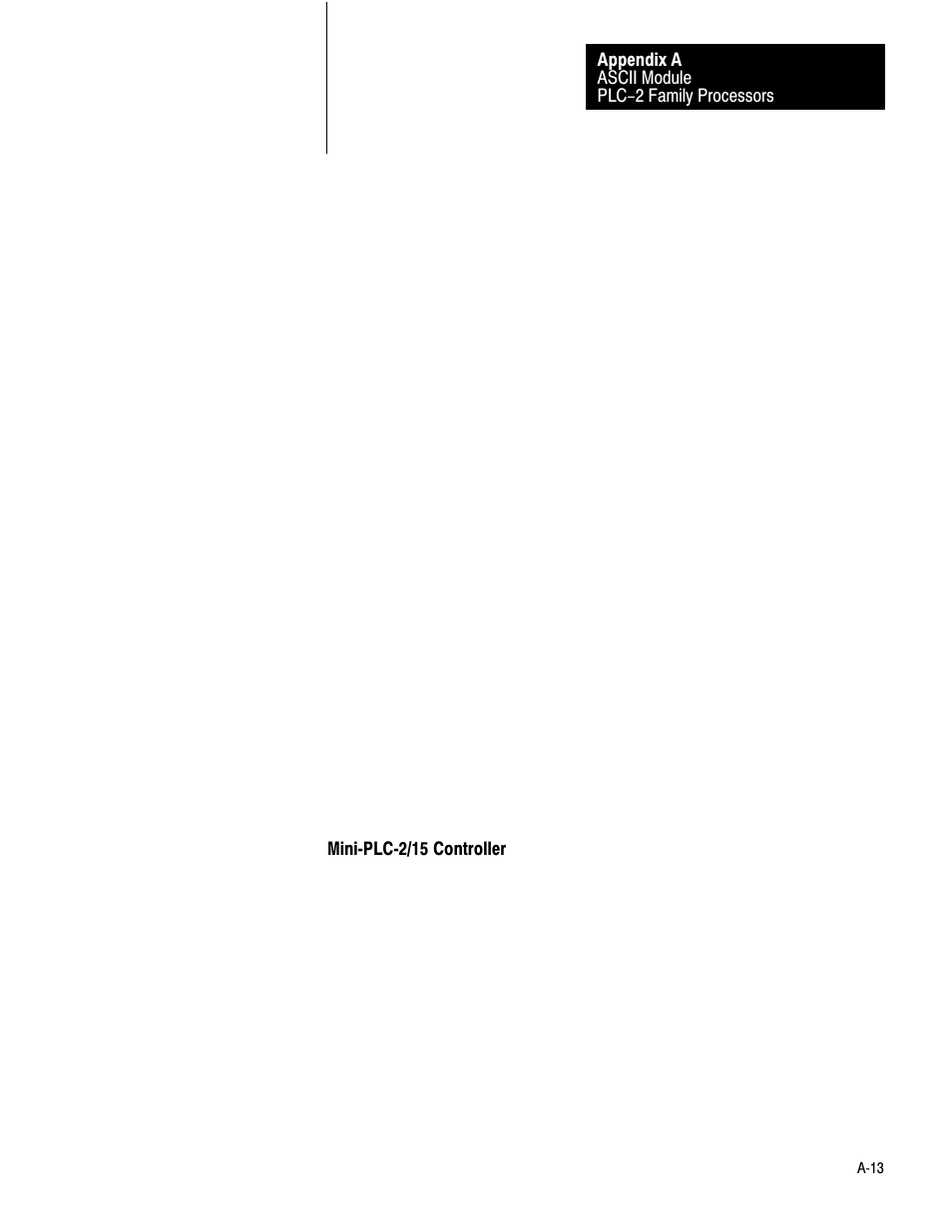 Rockwell Automation 1771-DA,D17716.5.13 U MNL 1771-DA ASCII I/O MODULE User Manual | Page 181 / 262