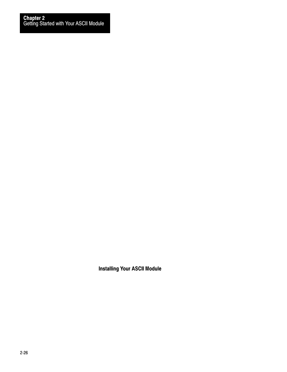 Rockwell Automation 1771-DA,D17716.5.13 U MNL 1771-DA ASCII I/O MODULE User Manual | Page 33 / 262