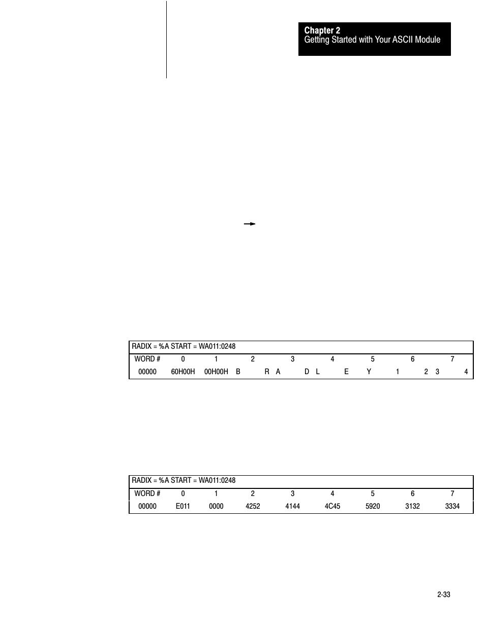 Rockwell Automation 1771-DA,D17716.5.13 U MNL 1771-DA ASCII I/O MODULE User Manual | Page 40 / 262