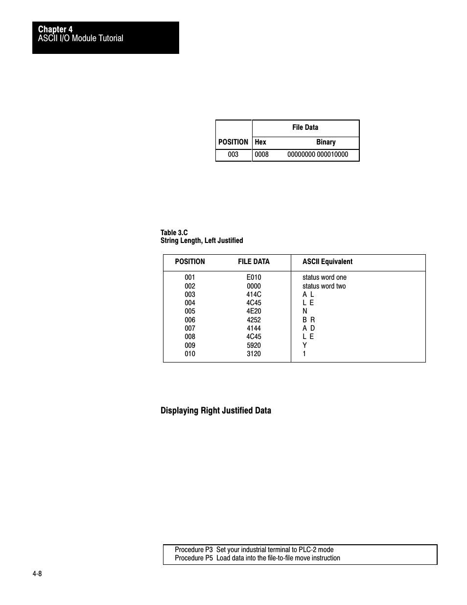 Rockwell Automation 1771-DA,D17716.5.13 U MNL 1771-DA ASCII I/O MODULE User Manual | Page 82 / 262